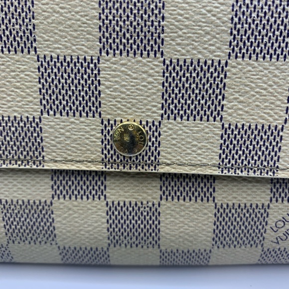 Louis Vuitton Sarah long wallet Damier Azure - Picture 3 of 10
